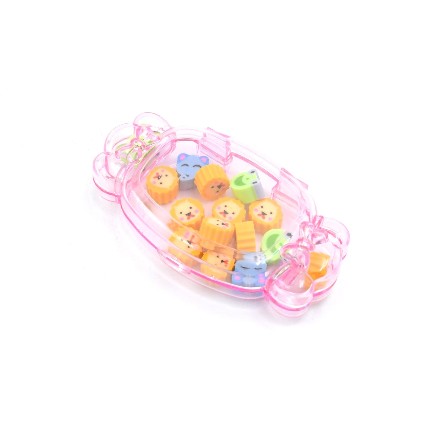 Cute School Eraser Set Cute Eraser Multi Design Rubber Erasers (15 pc In1 Set)