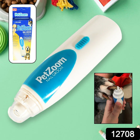 Electric Pet Nail Paw Trimmer Clipper for Dogs and Cats 1 Pc