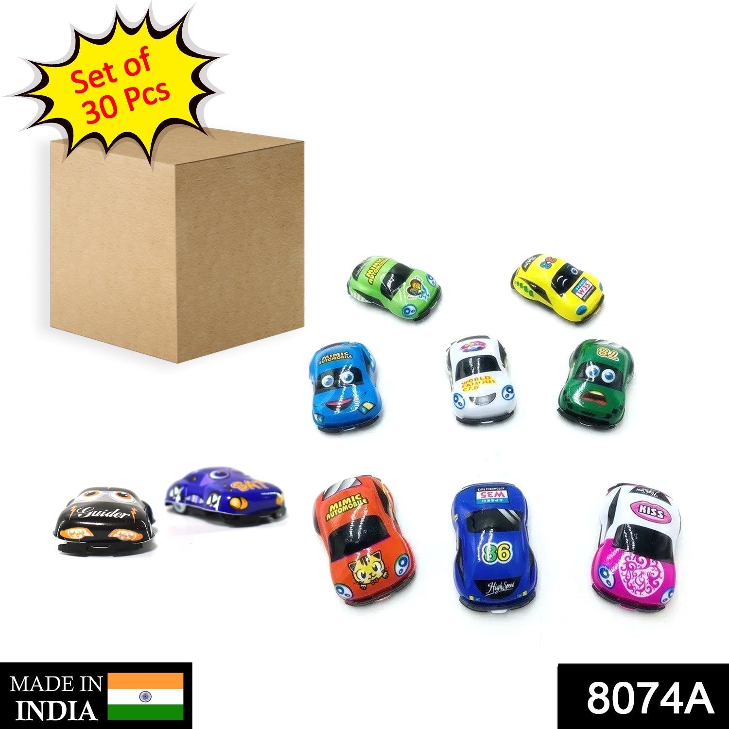 mini pull back car set