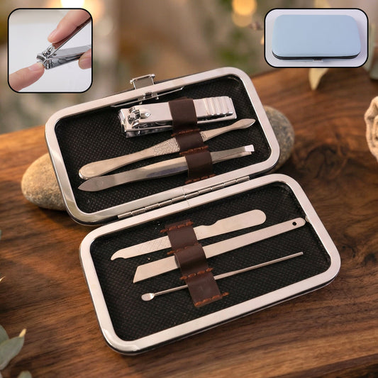 6 in 1 premium nail care manicure pedicure kit