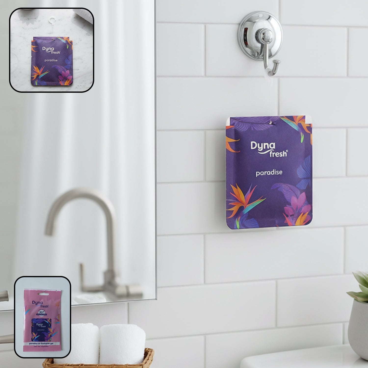 Paradise hanging air freshener gel 10gm