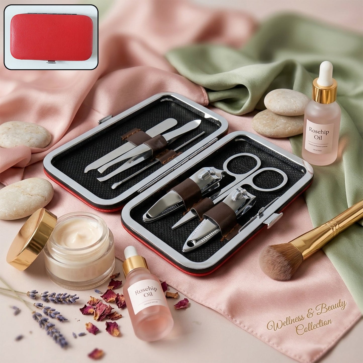 professional manicure pedicure kit
