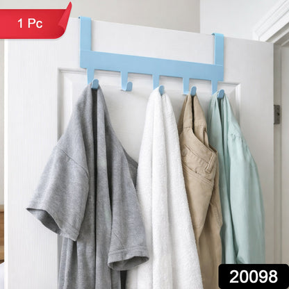 Wall mount coat and bag hanger