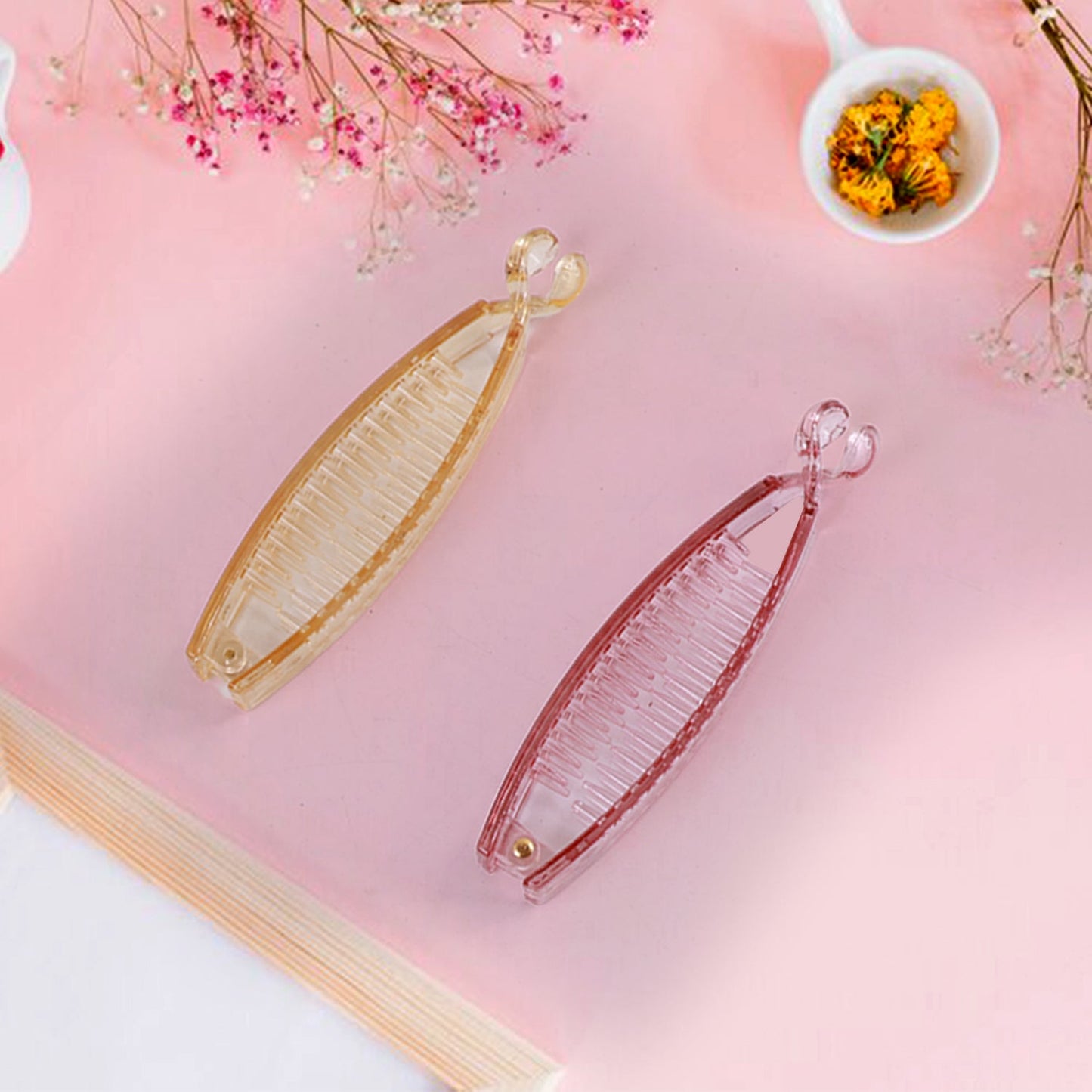 Plastic Hair Claw Clips Strong Clips (1 Pc / Mix Color), Hair accessories