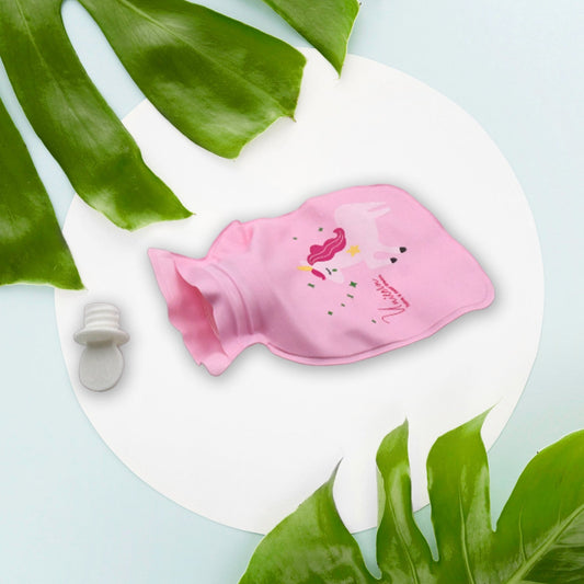 Mix-Design Printed Small Hot Water Bag – Leak-Proof Hot/Cold Therapy Pain (1 Pc)