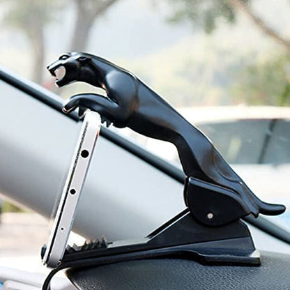 Leopard Shape Plastic Phone Clip Stand for Car