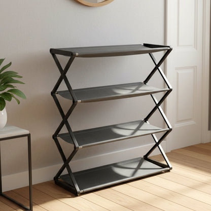 shoe storage rack for multiple pairs