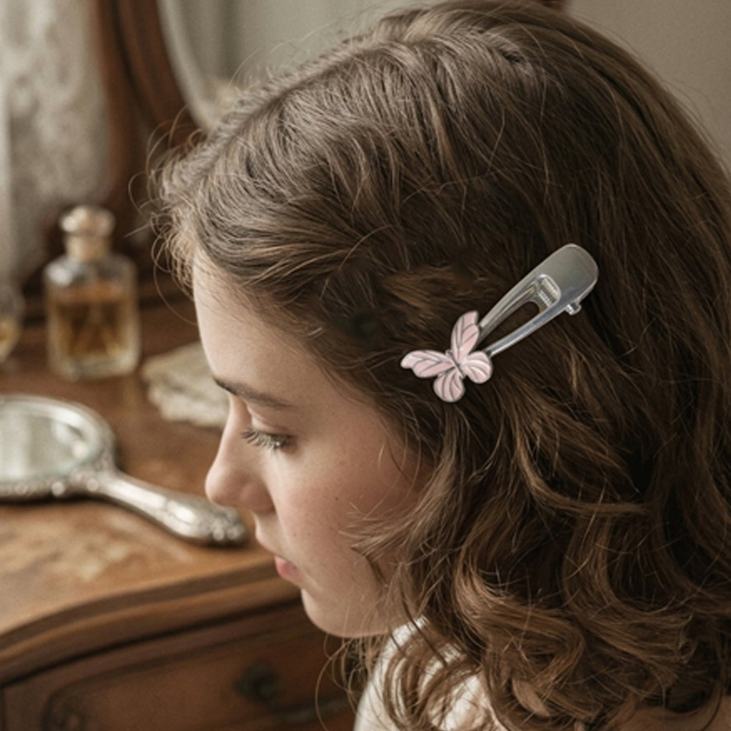 decorative butterfly hair accessory