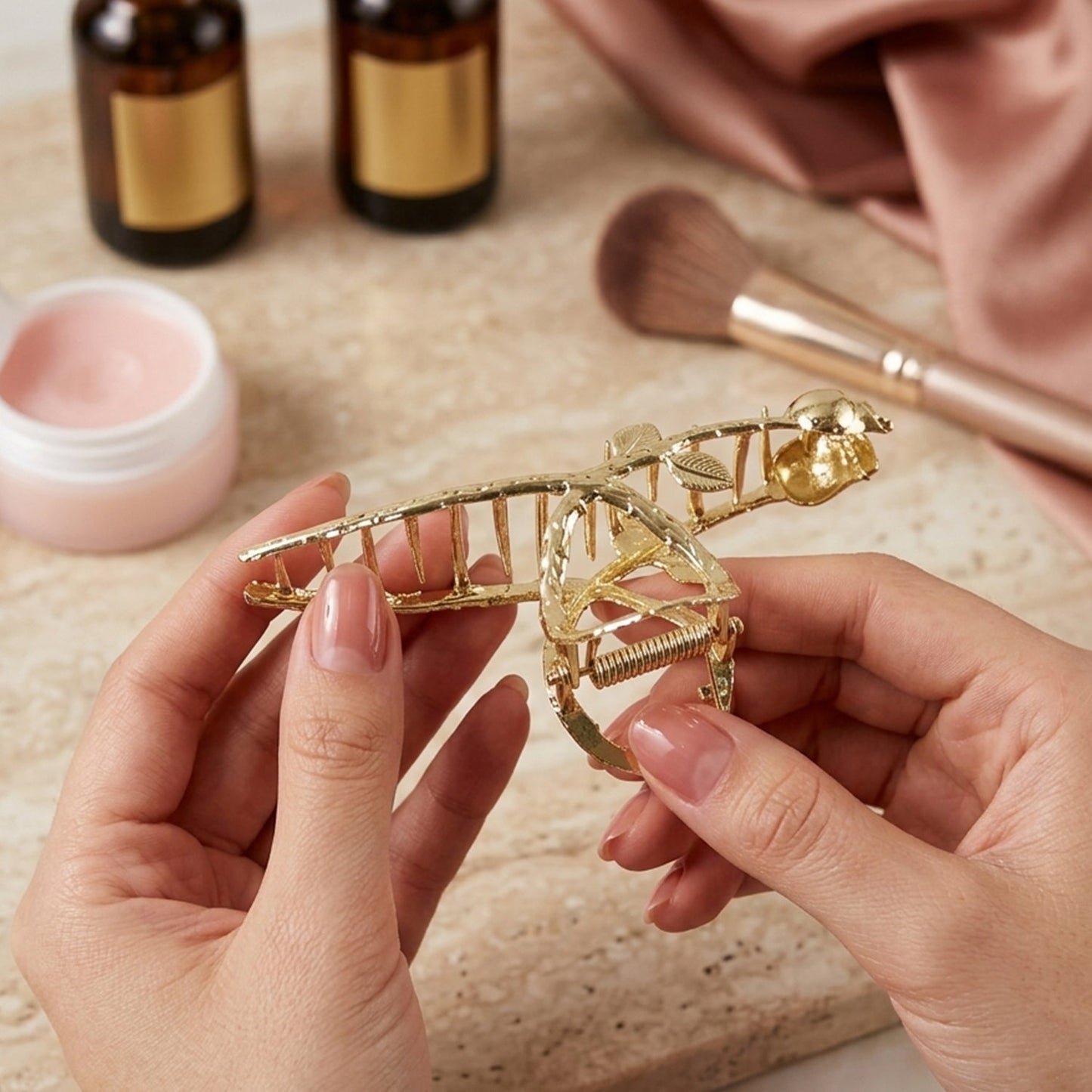 Metal Hair Styling Clip