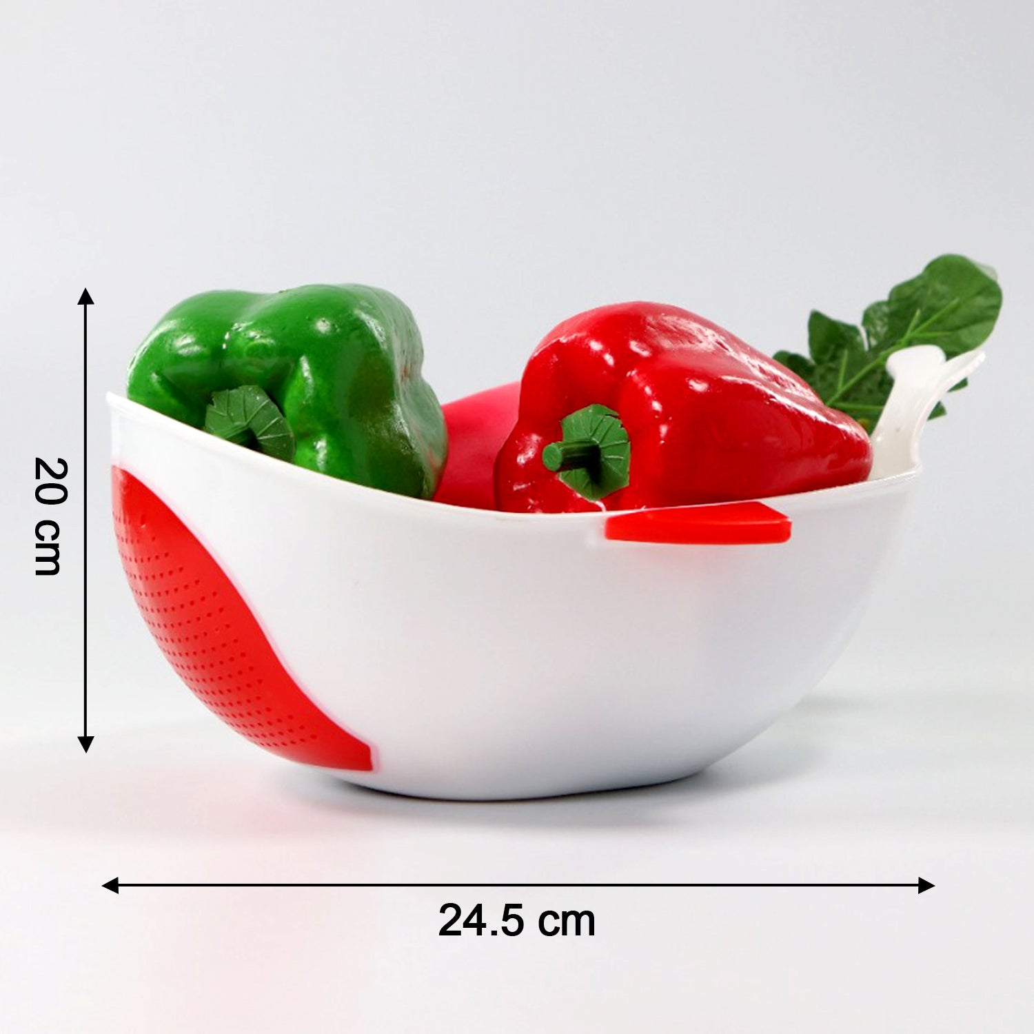 plastic food washing basket
