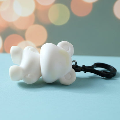 Cute Bear Figure Keychain (1 Pc)