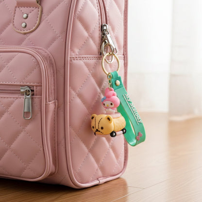 Kids cartoon bag accessory keychain