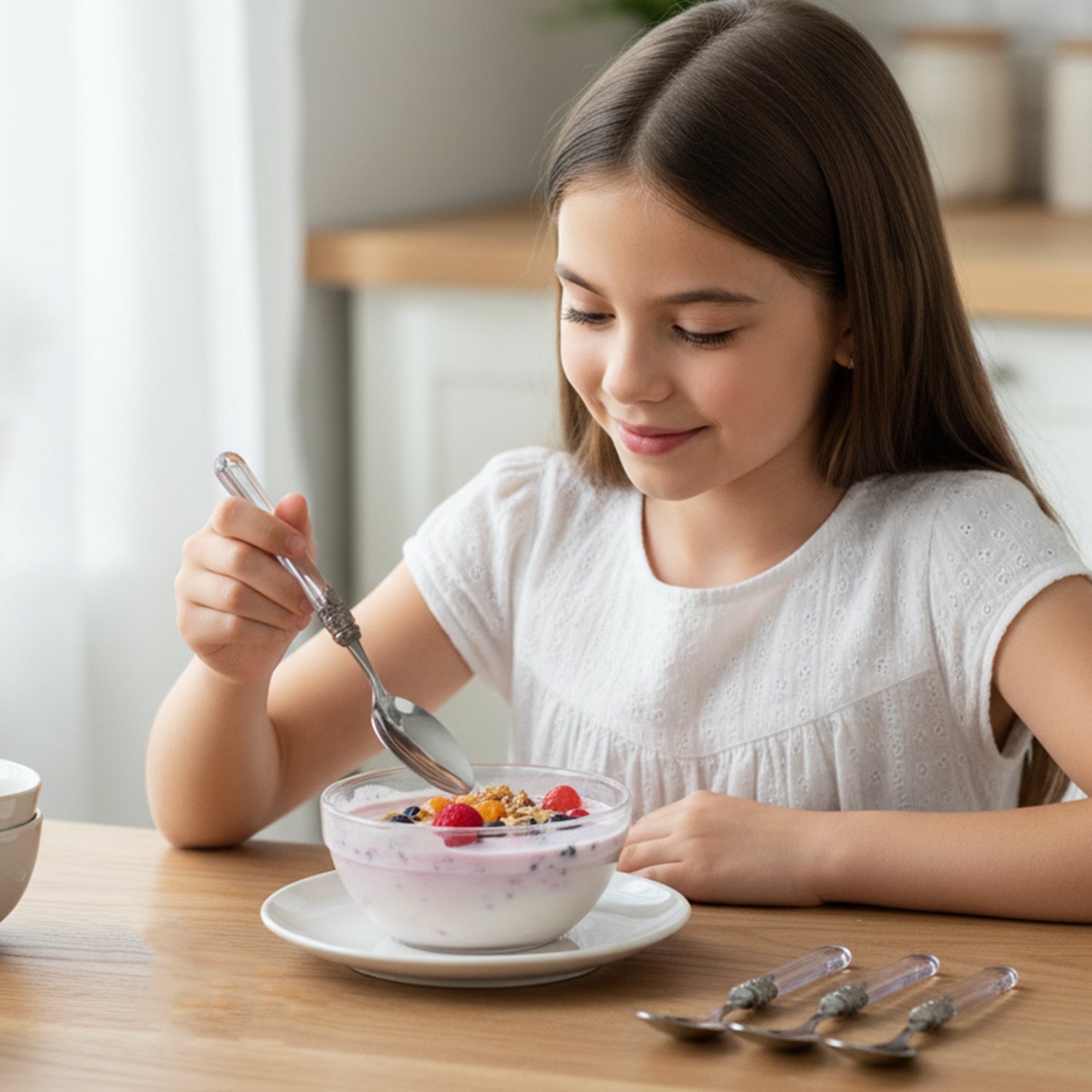 Kitchen dessert cutlery