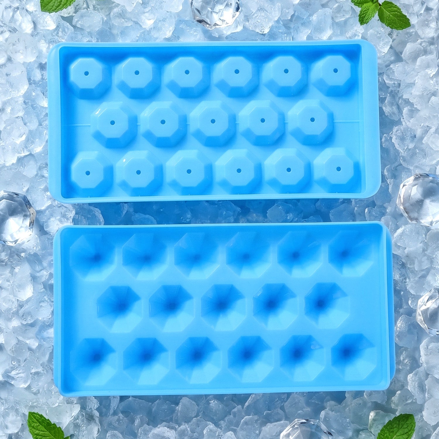 plastic ice cube tray