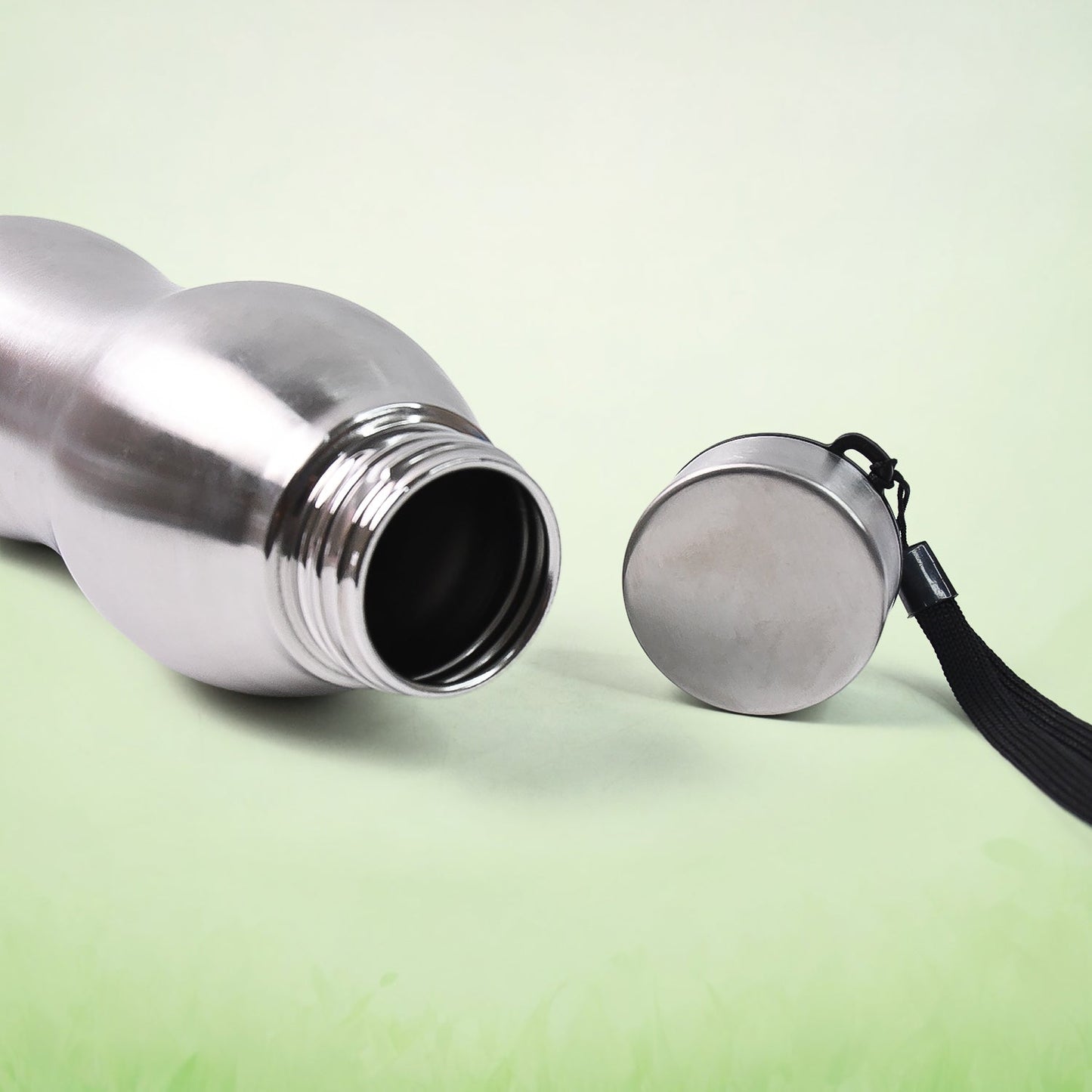 Stainless Steel Single Wall Vacuum-Insulated Drink Water Bottle (1000 ML)