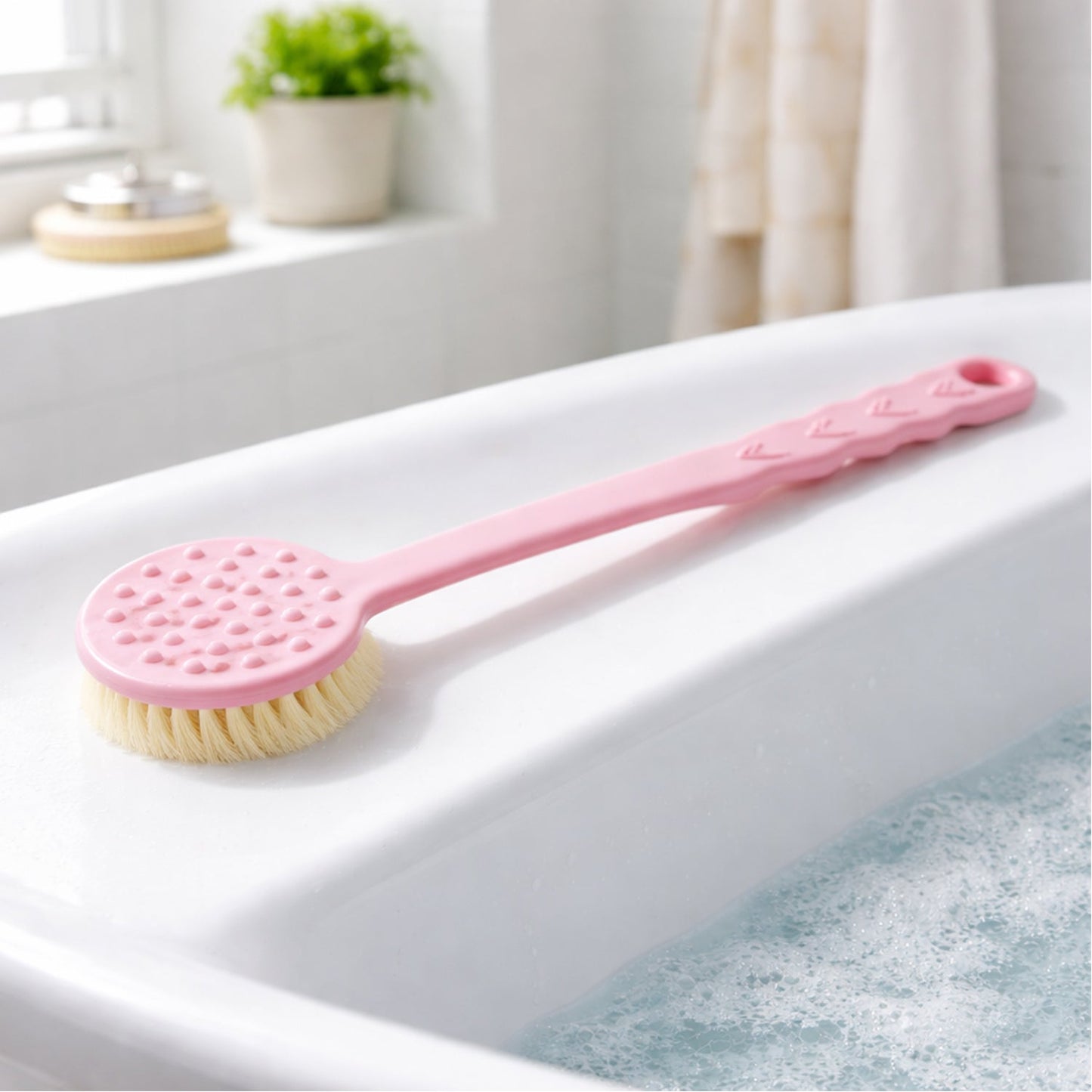 Back Scrubber for Shower with Long Handle (1 Pc)