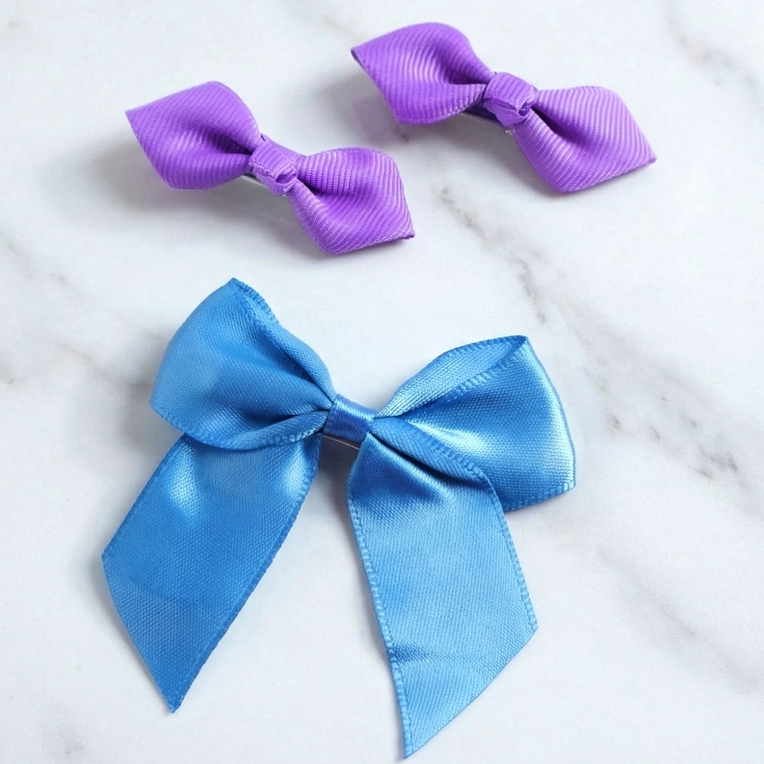 3 Pc Bow Hair Clips