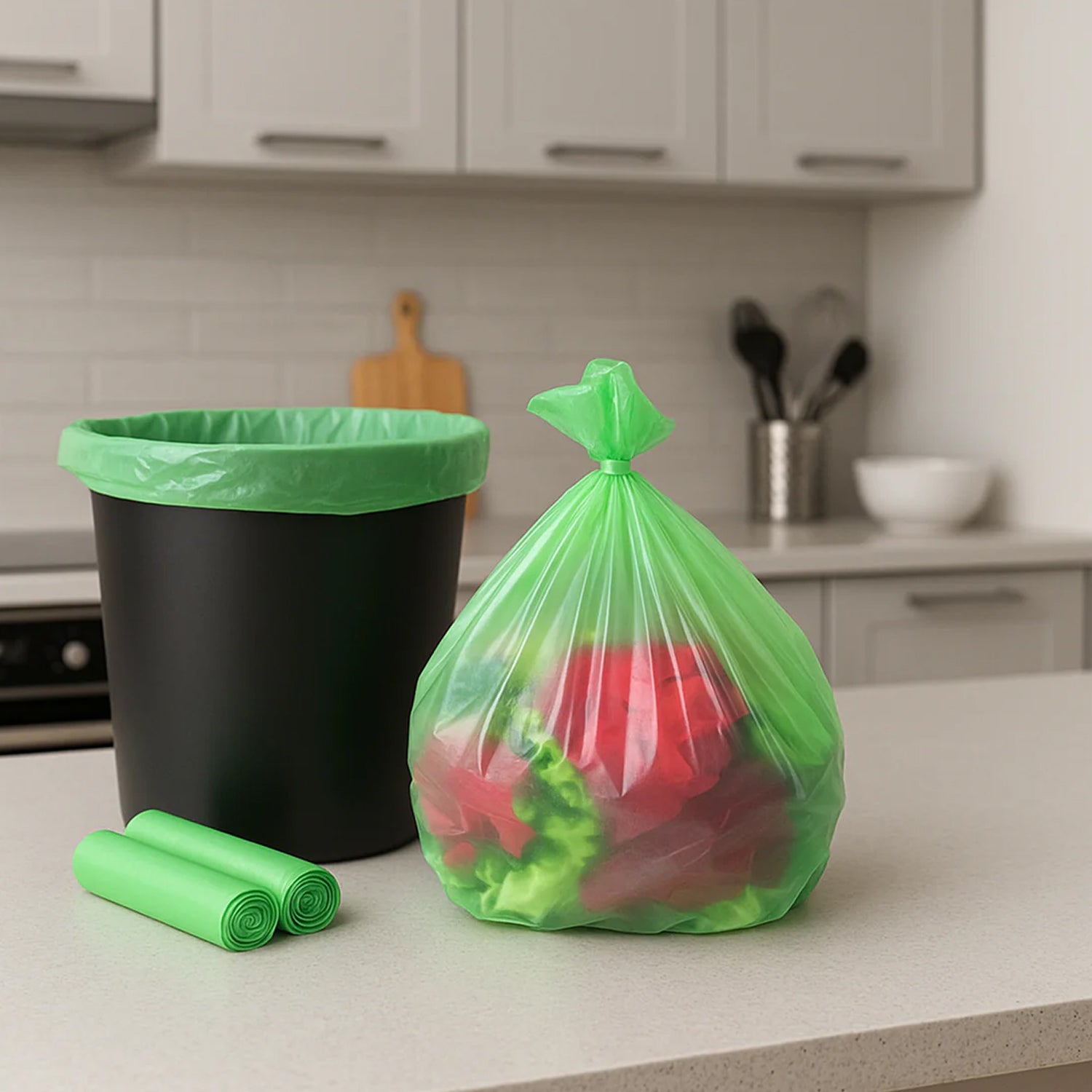 heavy duty dustbin liner bags