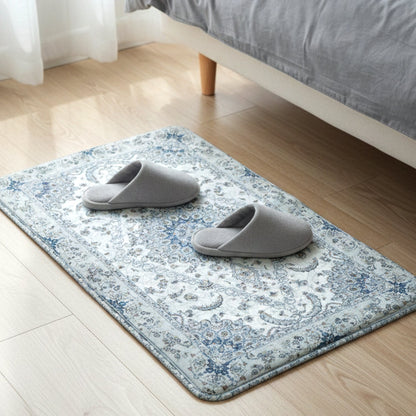 Anti slip bathroom floor mat set