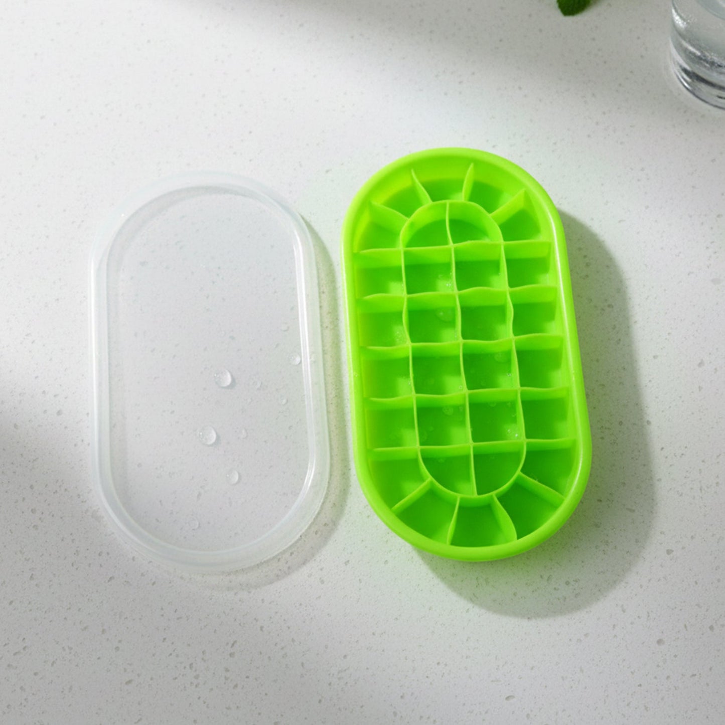 reusable silicone ice tray kitchen accessory