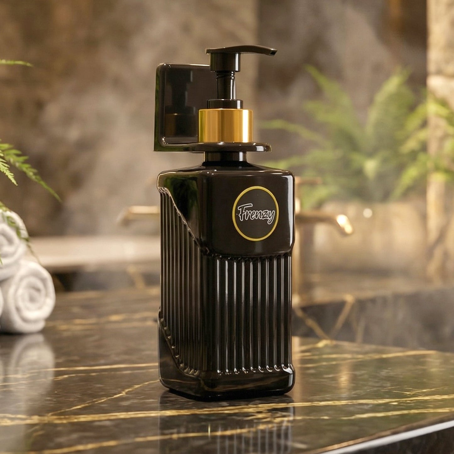 refillable handwash soap container pump bottle