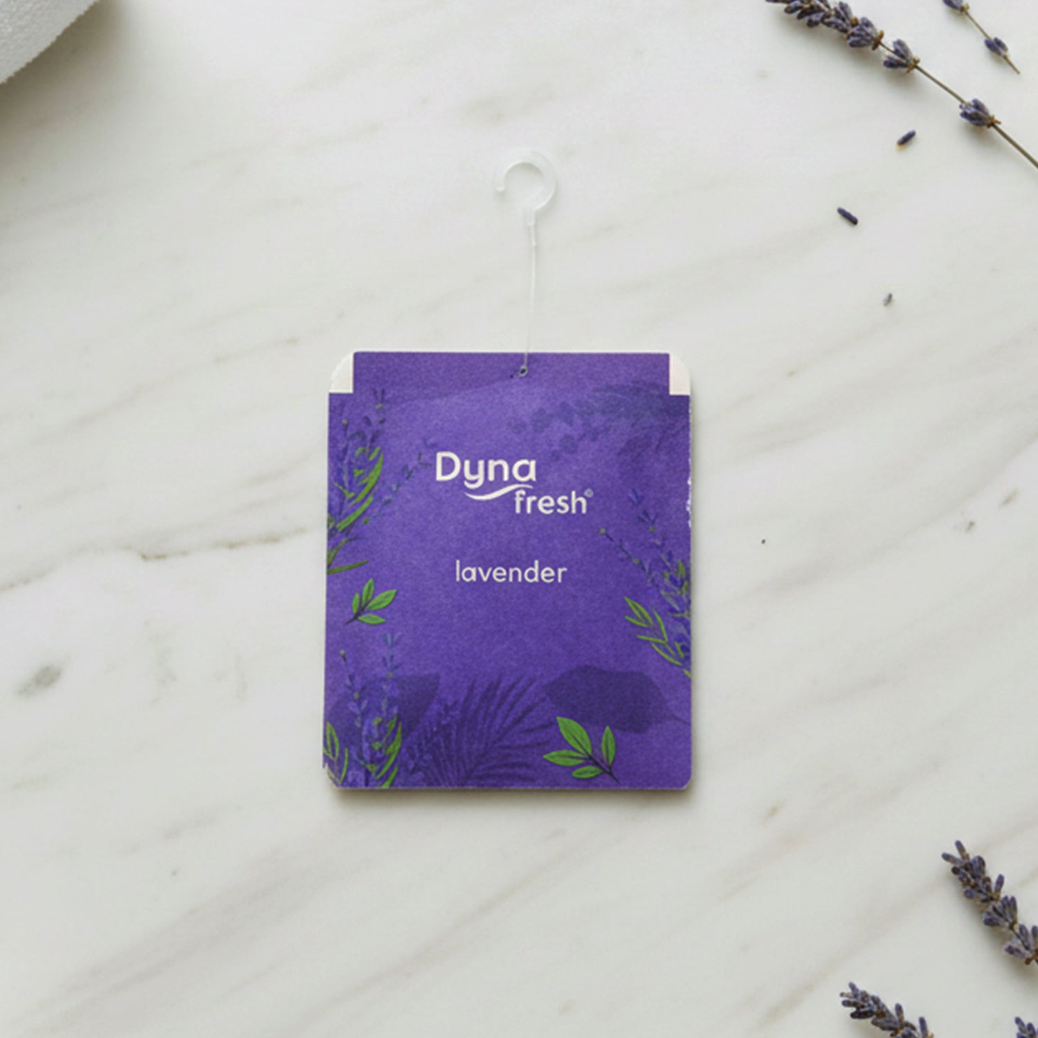 Bathroom lavender gel deodorizer hanger