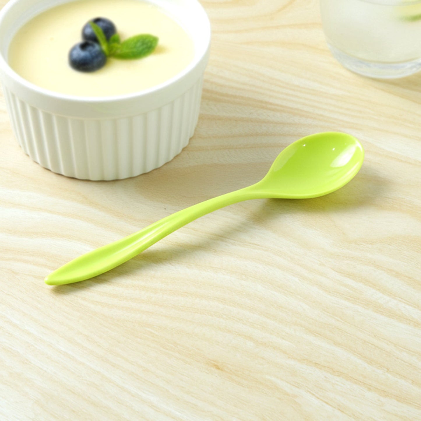 Fancy Spoon Used While Eating and Serving Food Stuffs Etc (10 Pcs)