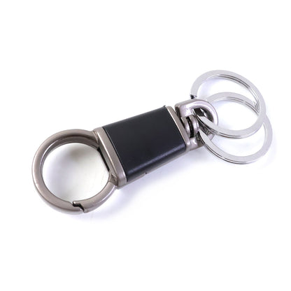 Durable swivel key ring holder