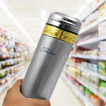 Stainless Steel Water Bottle – Leak Proof Gym Bottle (350 ML)
