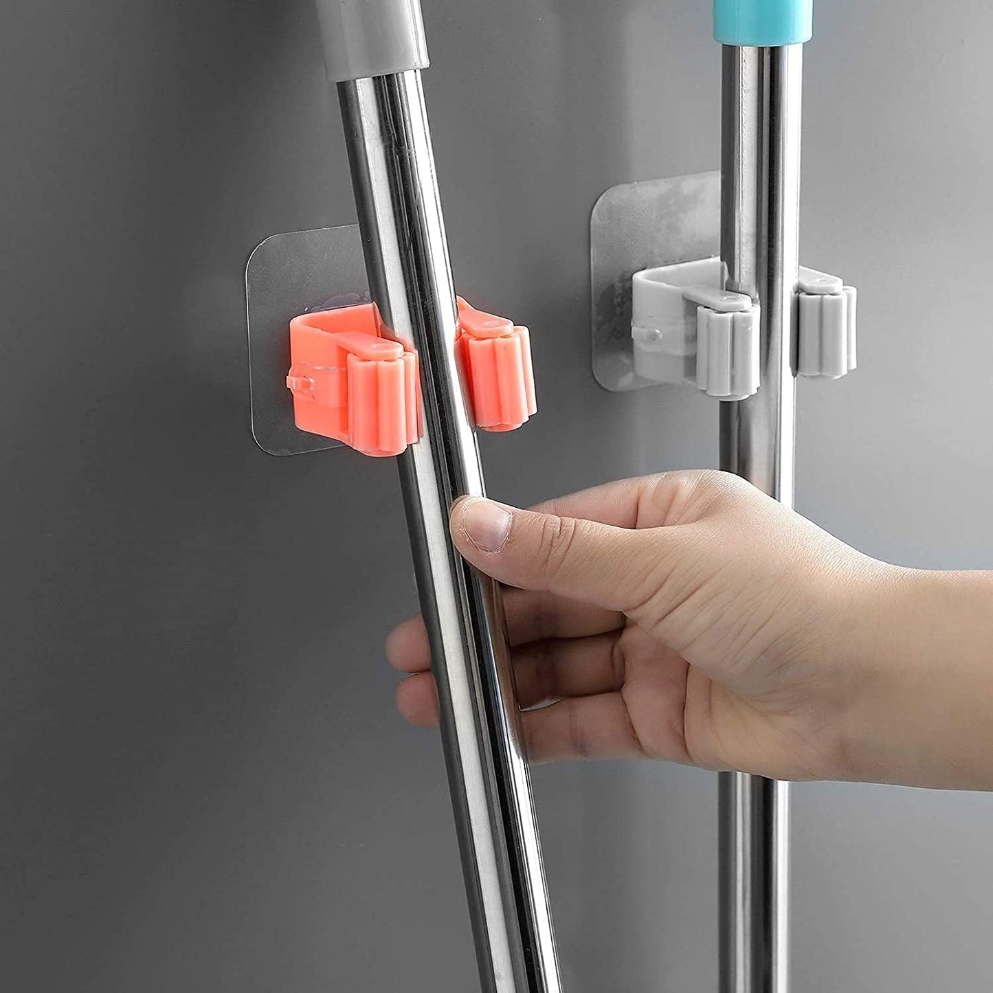 Broom Holder Wall Mounted (1 Pc)