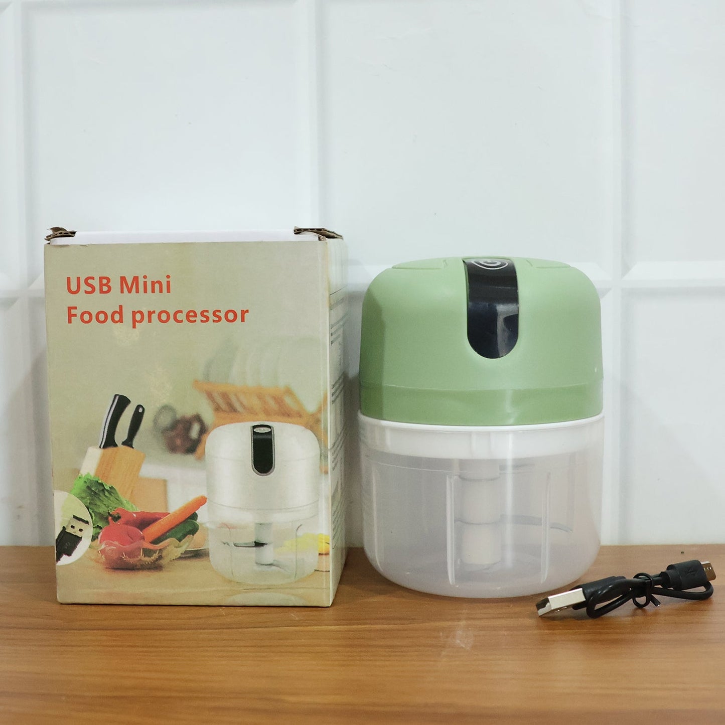 Mini Electric Food Processor & Vegetable Chopper, garlic Chopper / Machine  (250 ML)