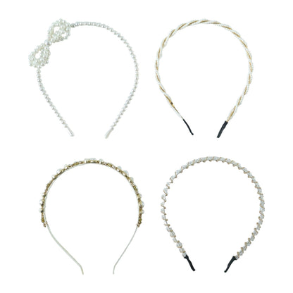 Party wear pearl hair accessory