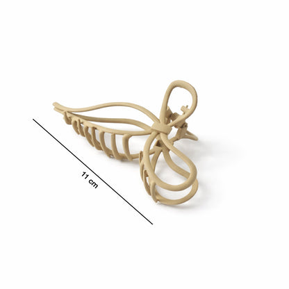 Minimalist Matte Finish Elegant Hair Claw Clip for Women (1 Pc)