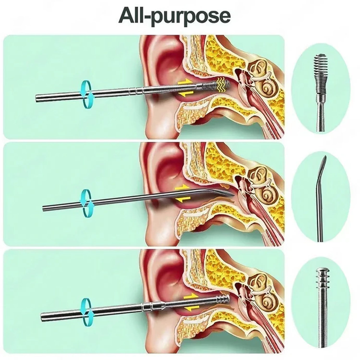 Ear Wax Cleaner Set