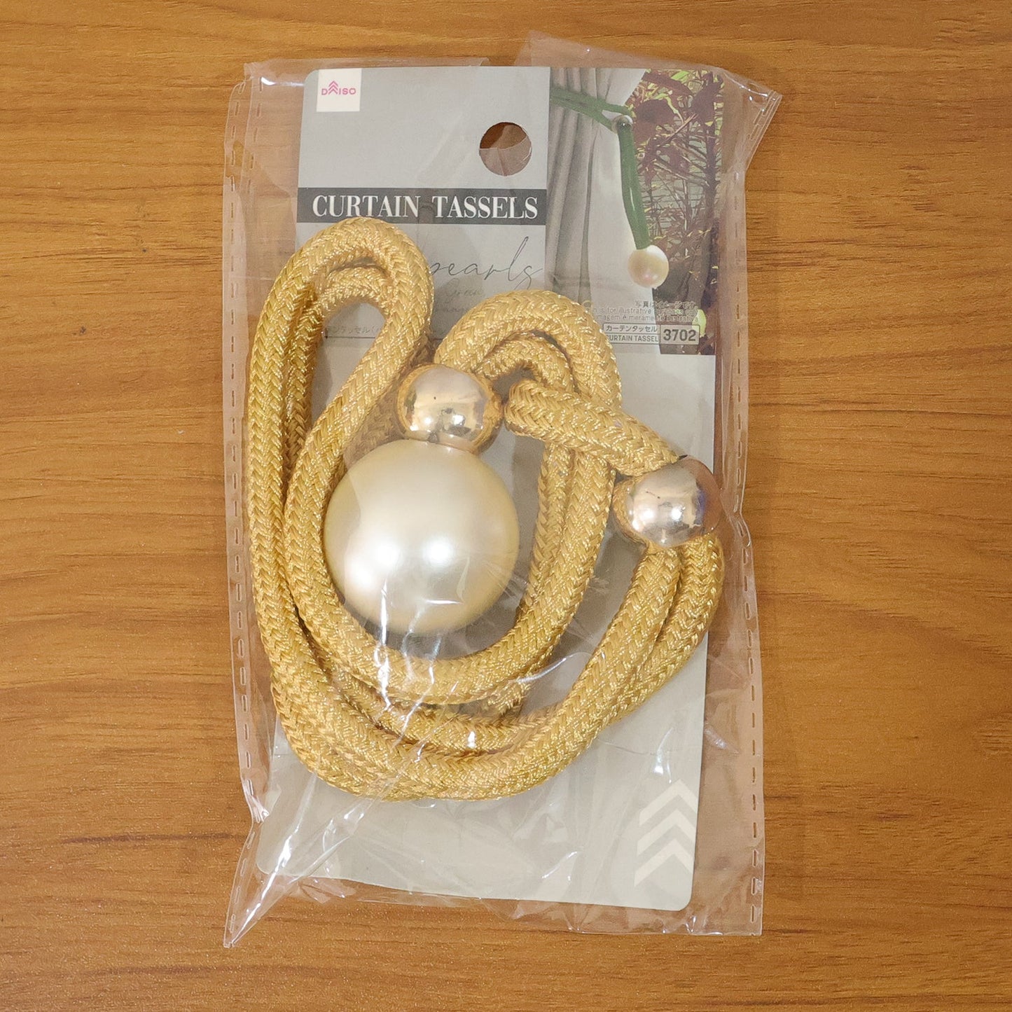 Decorative home curtain tie
