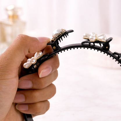 luxury pearl headband design