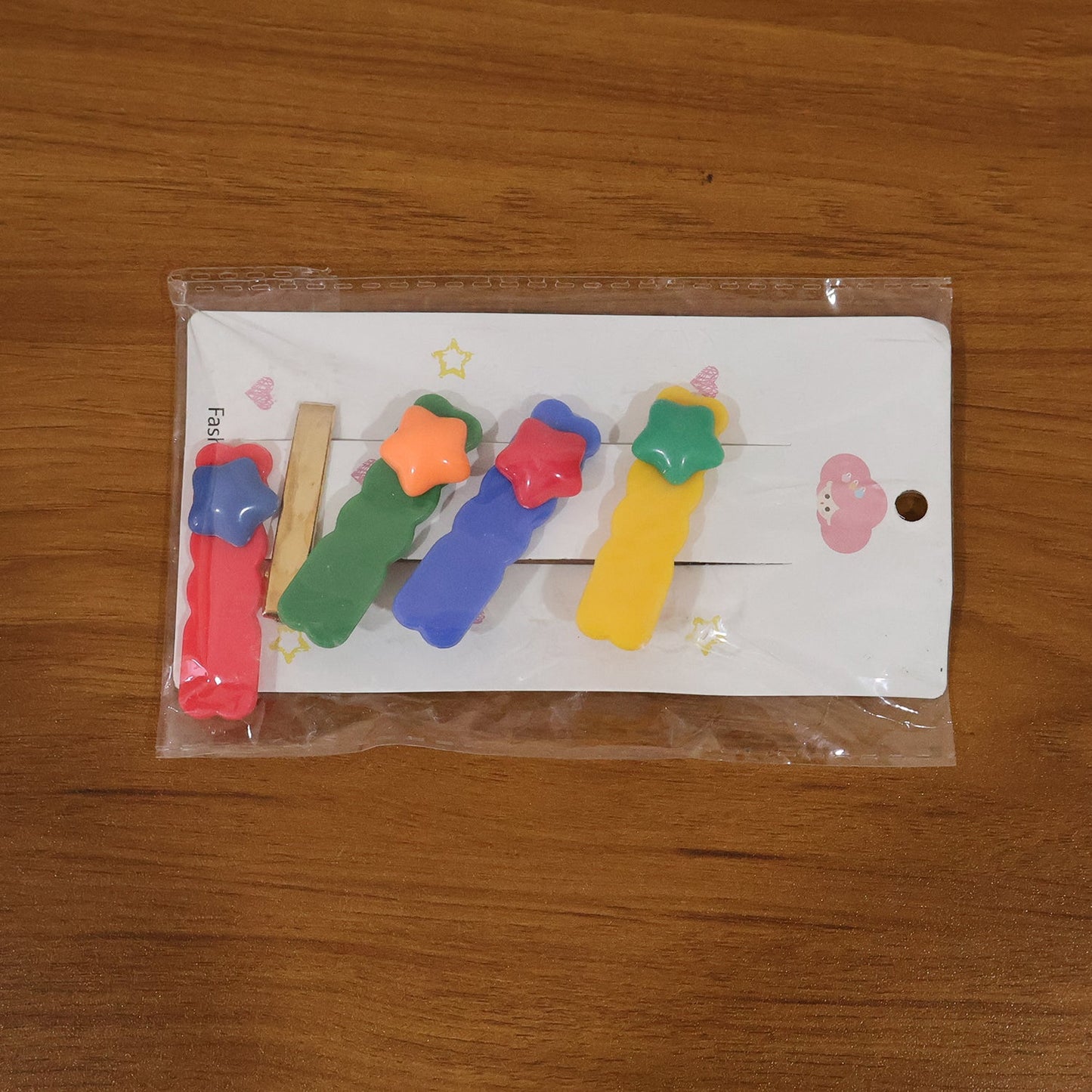 Cute Stylish Design Hair Clips Set (1 Set, Mix Design)