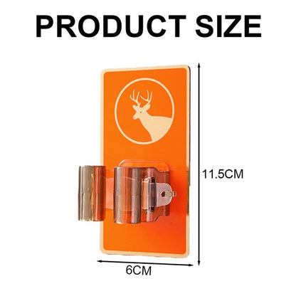 wall clip holder for mop broom and tools