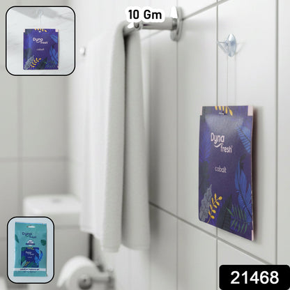 Bathroom cobalt fragrance gel freshener