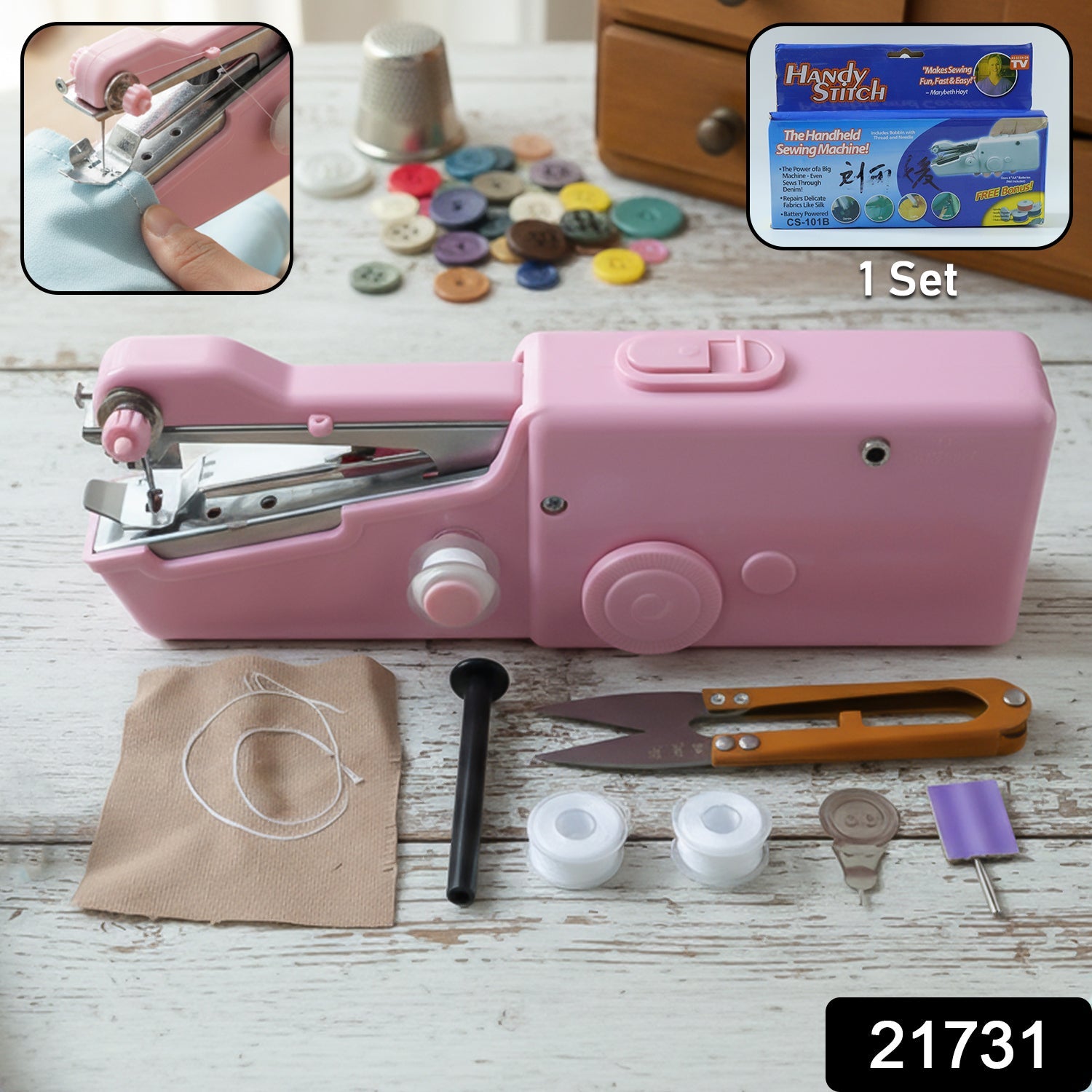 Mini electric sewing machine for home