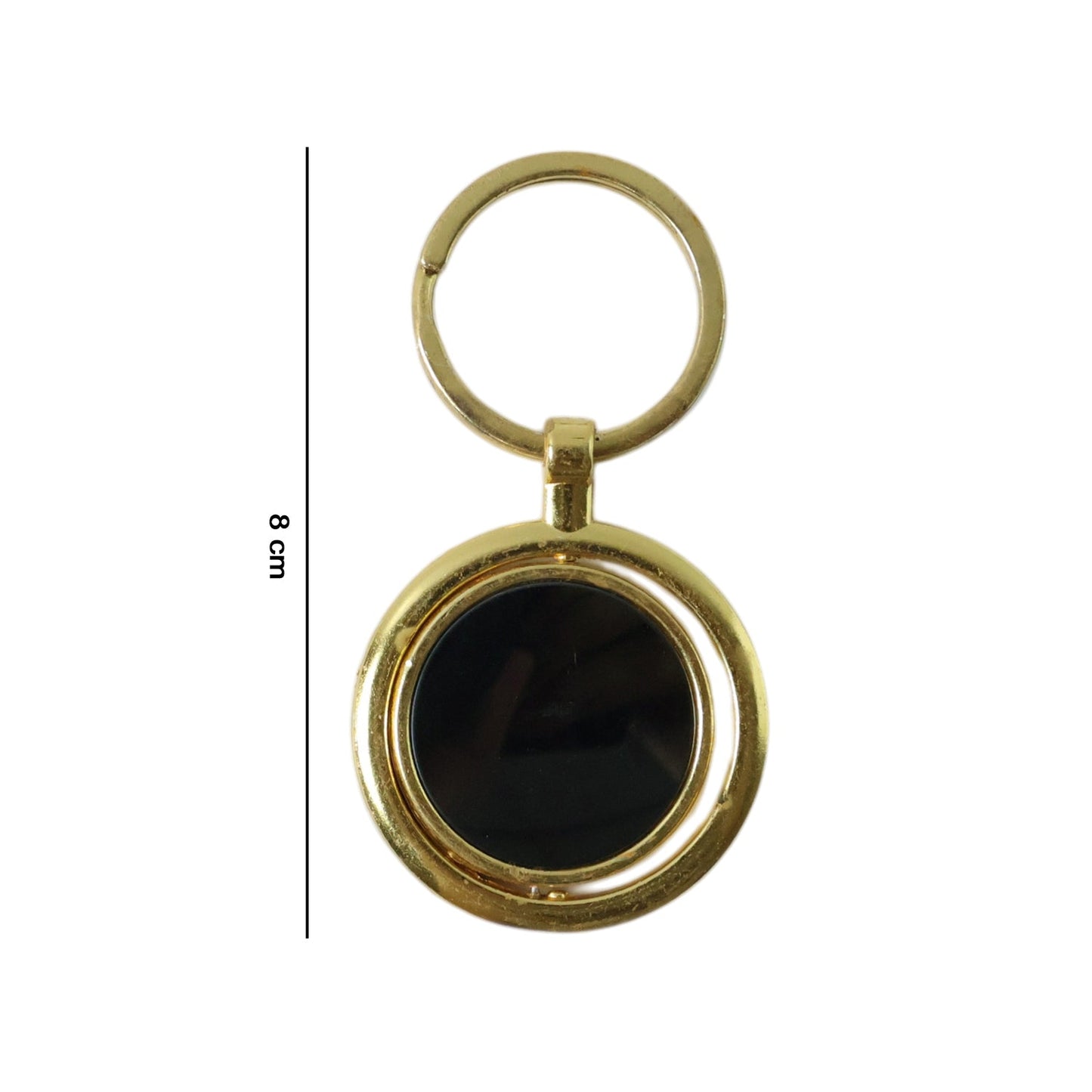 decorative gold plated keychain accessory
