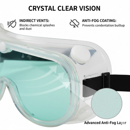 Eye Safety Goggles, Technic Safety Goggles Protection (1 Pc)