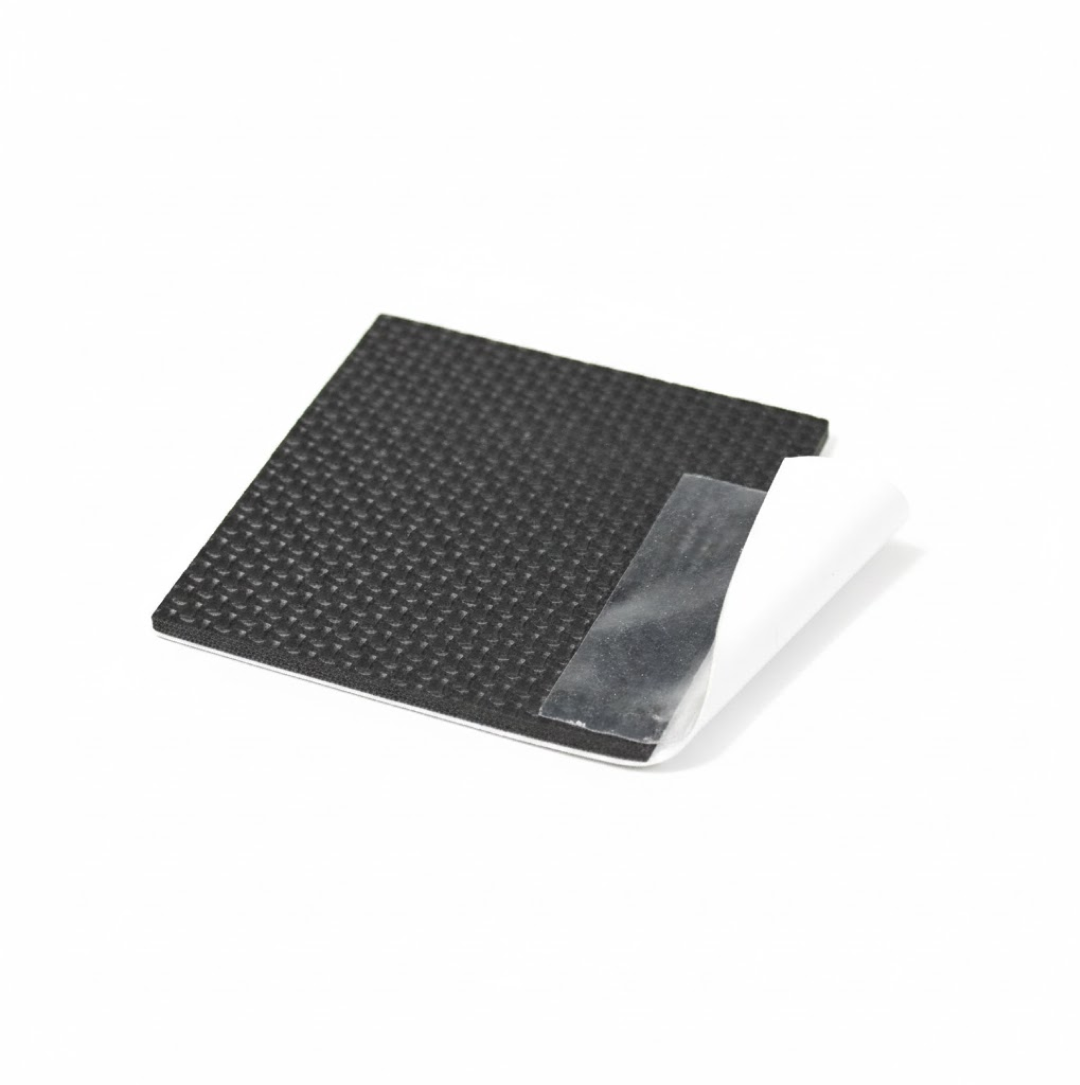 Square Self Adhesive Door, Wardrobe Furniture Feet Pad (Pack of 1pc).