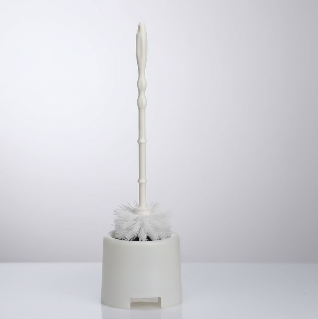 Toilet Cleaning Brush with Potted Holder