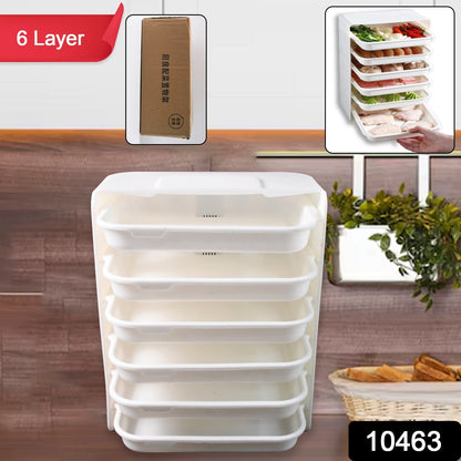 plastic wall storage rack