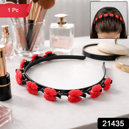 decorative floral hair band
