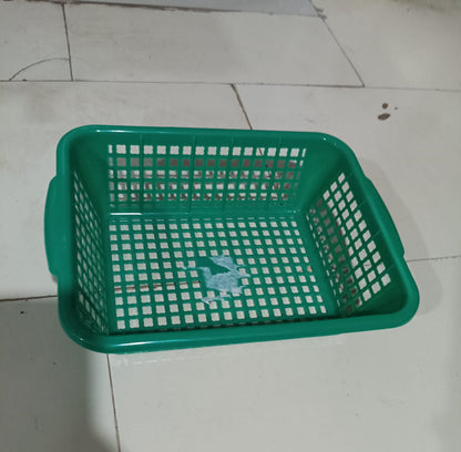 Plastic 1 Pc Kitchen Small Size Dish Rack Drainer Vegetables and Fruits (29x22CM)