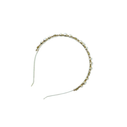 Fashion pearl studded hair band