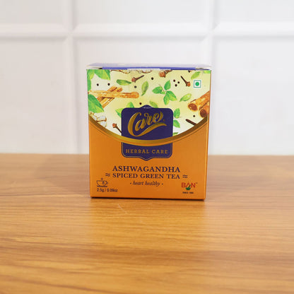 Ashwagandha Spiced Green Tea (25 Gm, 1 Set / 10 Pc Sanchets)