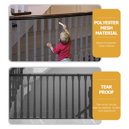 Home stair and balcony safety net
